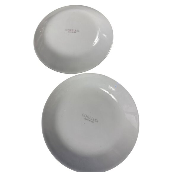 Corelle Prairie Garden Gray 6.75-Inch Bread Plates Set Of 2 - Picture 2 of 5